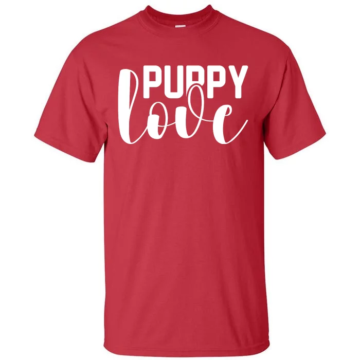 Funny Mom Puppy Love Graphic Tall T-Shirt