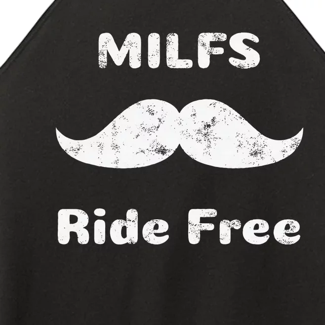 Free Mustache Rides Milfs Ride Free Women’s Perfect Tri Rocker Tank