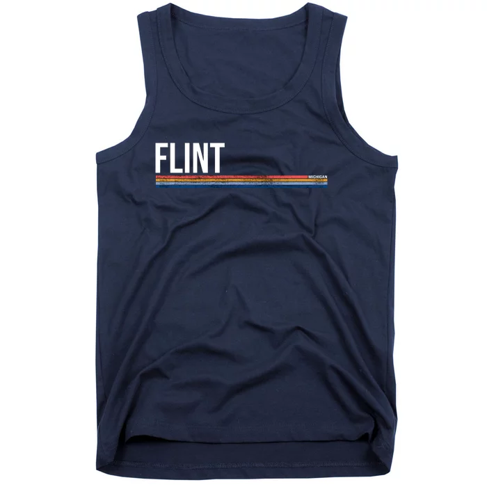 Flint Michigan Retro Tank Top