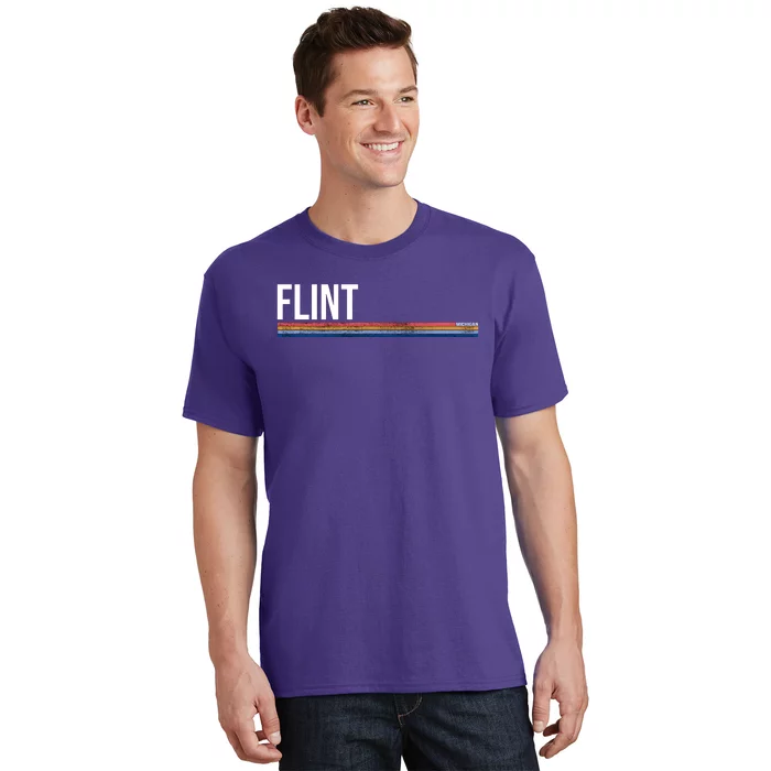 Flint Michigan Retro T-Shirt