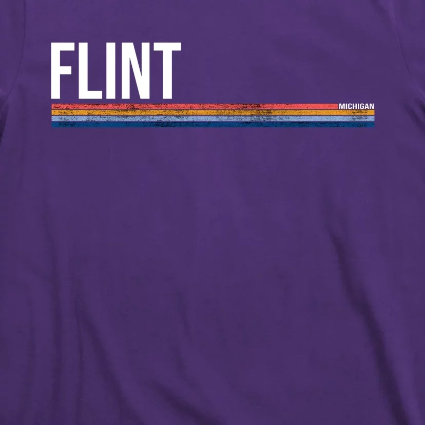 Flint Michigan Retro T-Shirt