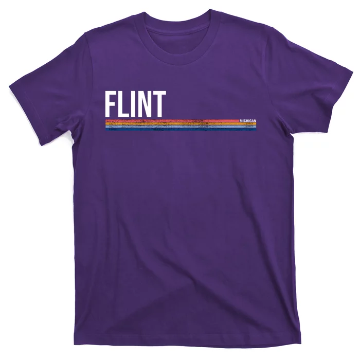 Flint Michigan Retro T-Shirt