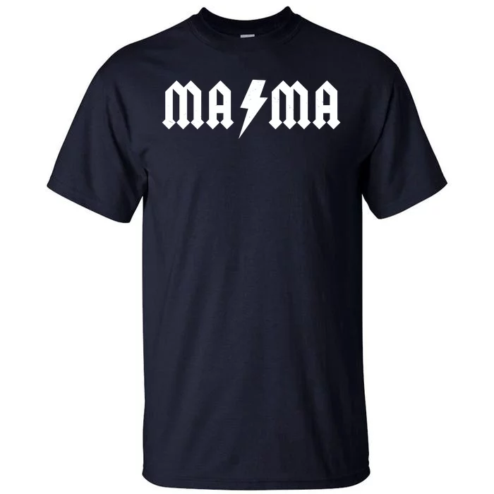 Funny MAMA Rocker Logo Tall T-Shirt