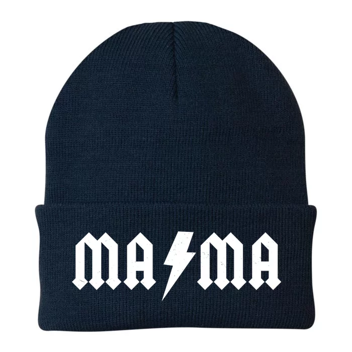 Funny MAMA Rocker Logo Knit Cap Winter Beanie