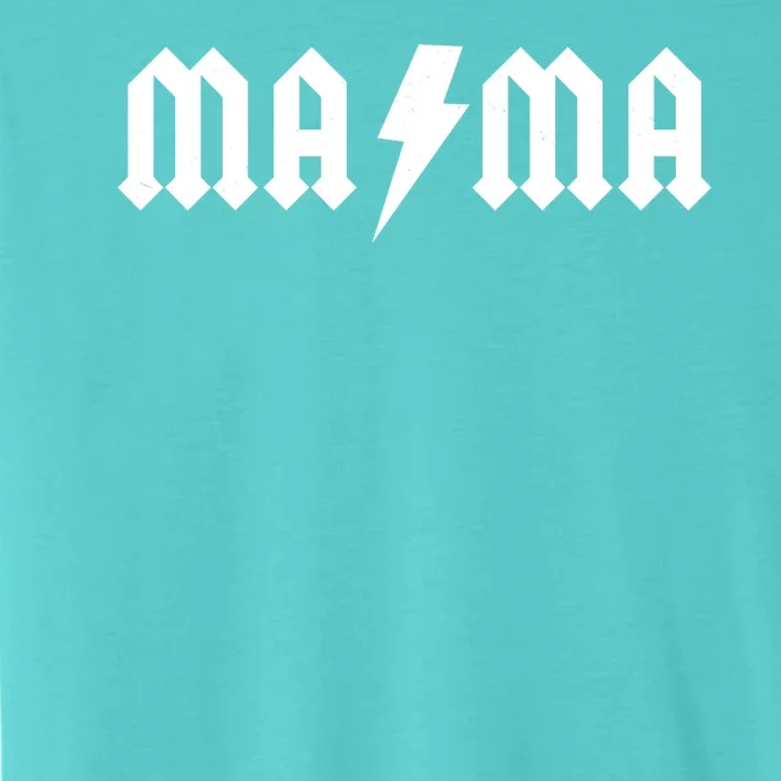 Funny MAMA Rocker Logo ChromaSoft Performance T-Shirt