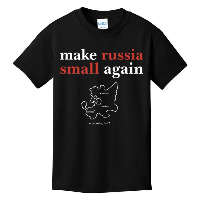 Funny Make Russia Small Again Kids T-Shirt