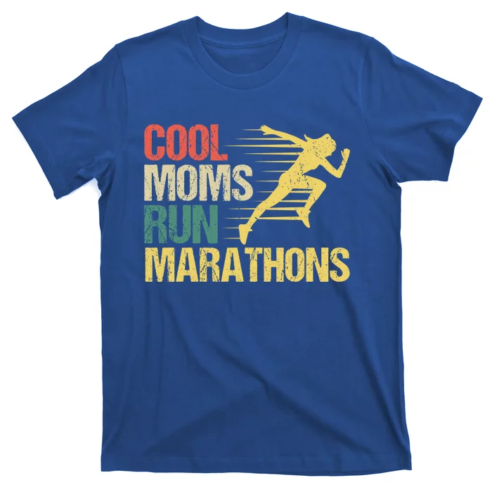 Funny Marathon Running Mom Workout Mama Runner Coach Athlete Gift T-Shirt