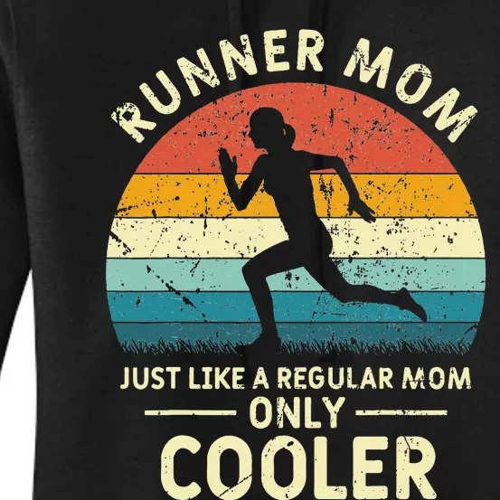 Funny Marathon Running Jogging Mothers Day Women's Pullover Hoodie