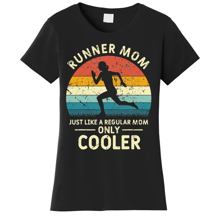 Funny Marathon Running Jogging Mothers Day Women's T-Shirt