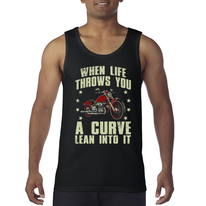 Funny Motorcycle Racer Motorcycle Lover Tank Top