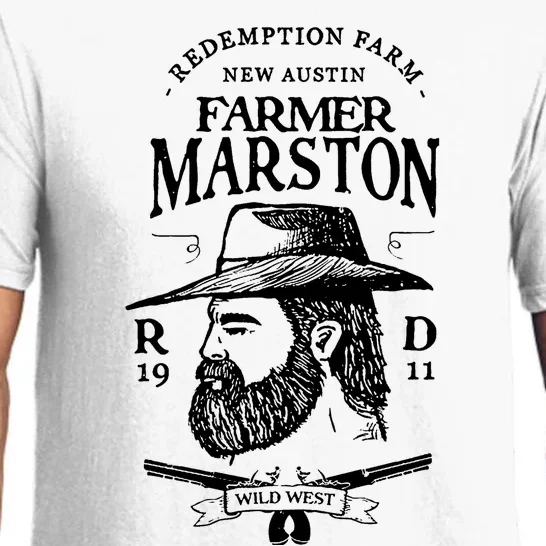 Farmer Marston Redemption Farm New Austin 1911 Pajama Set