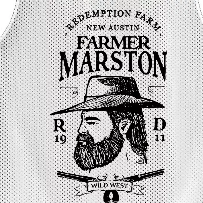 Farmer Marston Redemption Farm New Austin 1911 Mesh Reversible Basketball Jersey Tank