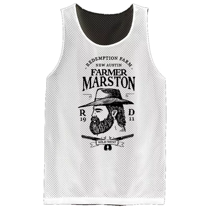 Farmer Marston Redemption Farm New Austin 1911 Mesh Reversible Basketball Jersey Tank