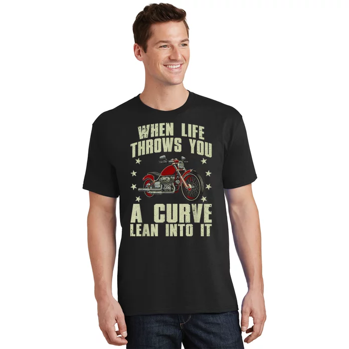 Funny Motorcycle Racer Design For  Wo Motorcycle Lover T-Shirt