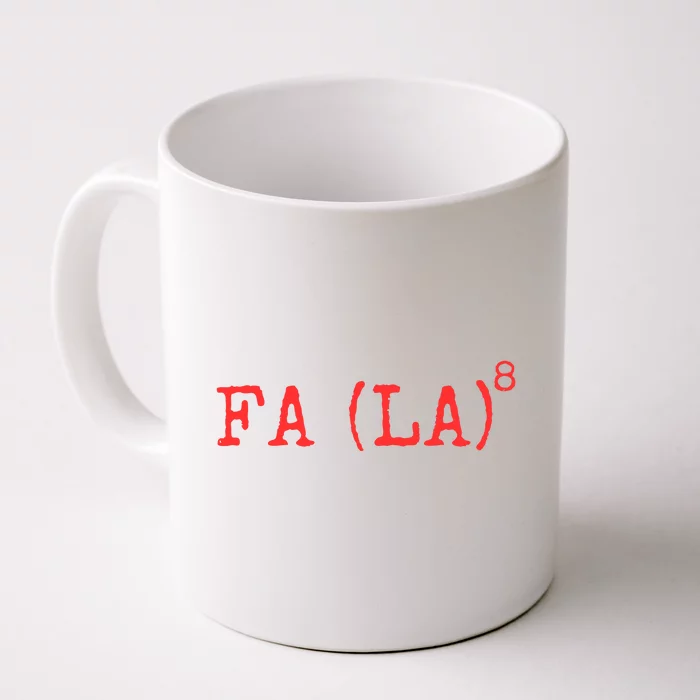 Funny Math Science Christmas Formula Front & Back Coffee Mug