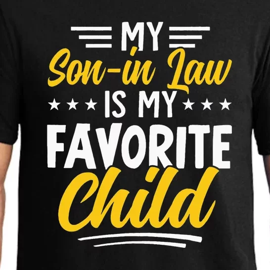 Funny My Son In Law Is My Favorite Child Pajama Set