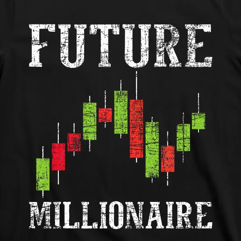 Future Millionaire Stock Exchange Day Trader Day Trading T-Shirt