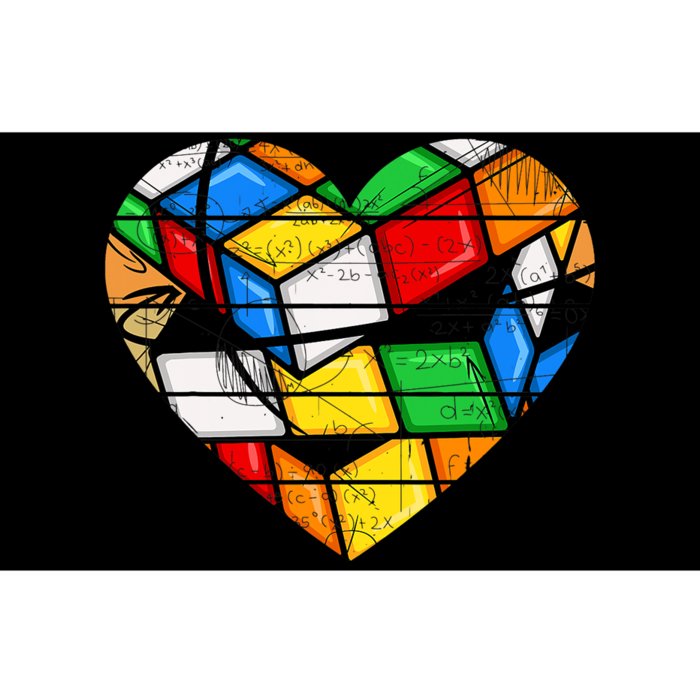 Funny Math Speed Cubing Puzzle Lover Cube Bumper Sticker