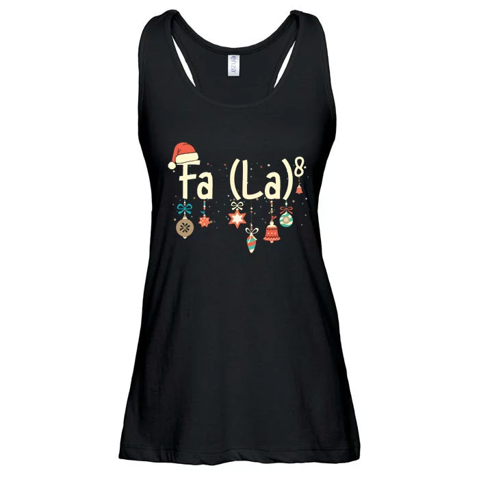 Funny Math Santa Christmas FA (LA)8 For Math Teacher Xmas Ladies Essential Flowy Tank