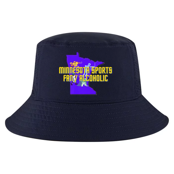 Funny Minnesota Sports Fan Alcoholic Fun Gift Idea Cool Comfort Performance Bucket Hat