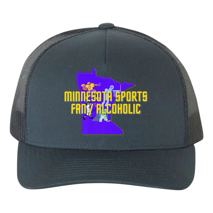 Funny Minnesota Sports Fan Alcoholic Fun Gift Idea Yupoong Adult 5-Panel Trucker Hat