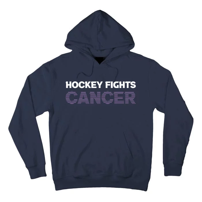 Family Member Support Hockey Fights Cancer Awareness Tall Hoodie