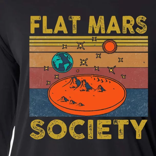 Flat Mars Society Mars Cooling Performance Long Sleeve Crew