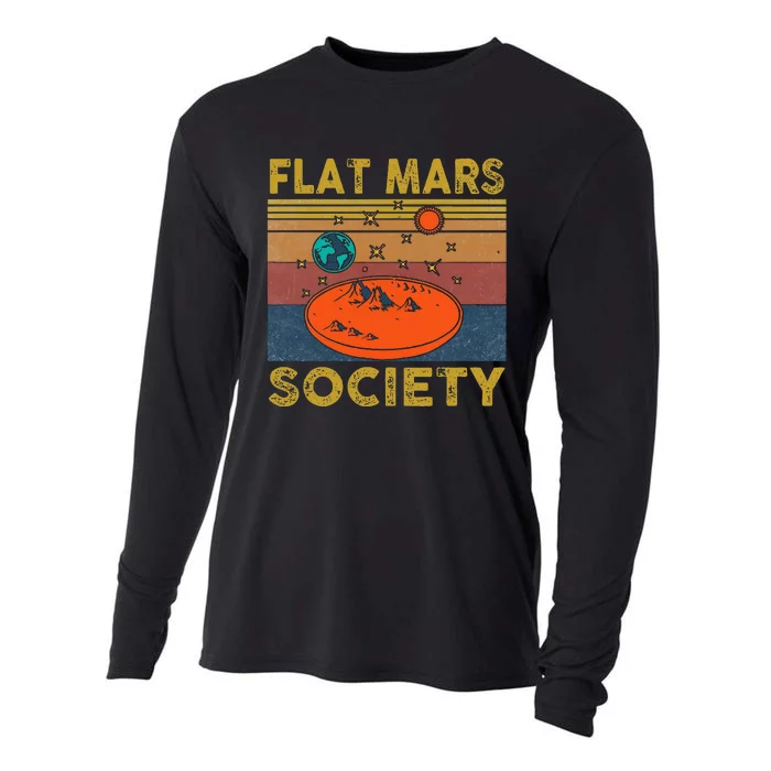 Flat Mars Society Mars Cooling Performance Long Sleeve Crew