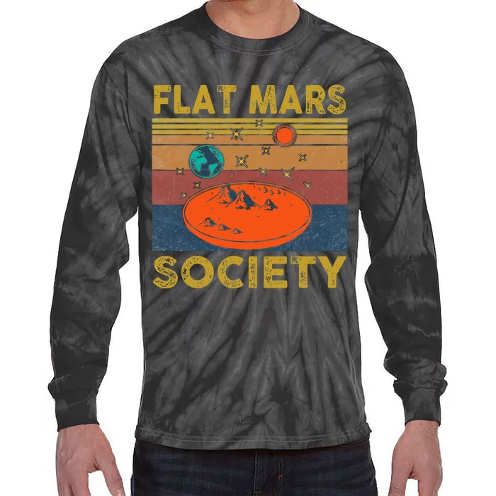 Flat Mars Society Mars Tie-Dye Long Sleeve Shirt