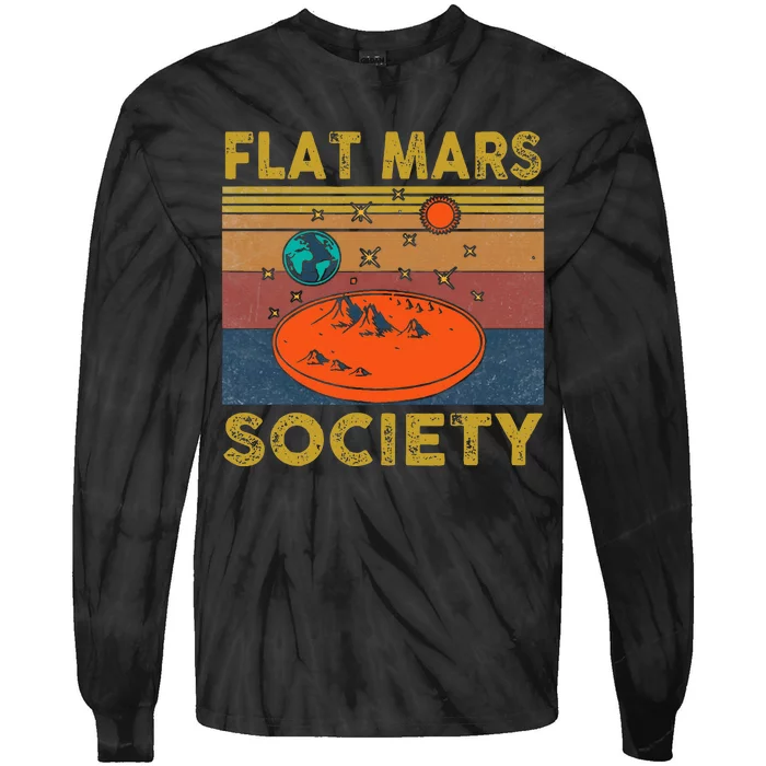 Flat Mars Society Mars Tie-Dye Long Sleeve Shirt