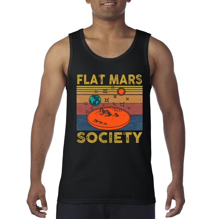 Flat Mars Society Mars Tank Top