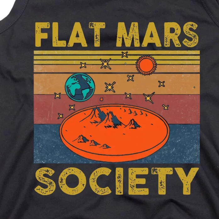 Flat Mars Society Mars Tank Top