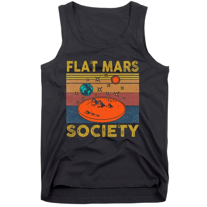 Flat Mars Society Mars Tank Top