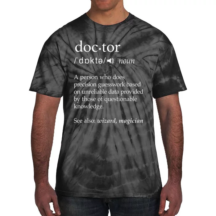 Funny Med School Student Graduation Gift Future Doctor Tie-Dye T-Shirt