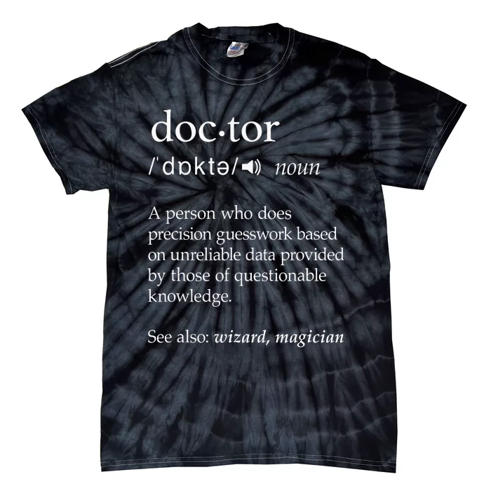 Funny Med School Student Graduation Gift Future Doctor Tie-Dye T-Shirt