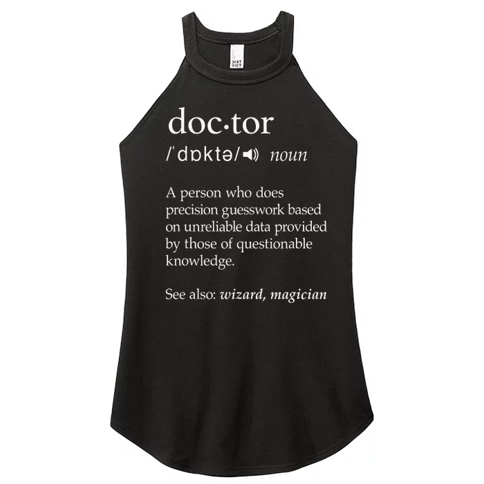 Funny Med School Student Graduation Gift Future Doctor Women’s Perfect Tri Rocker Tank