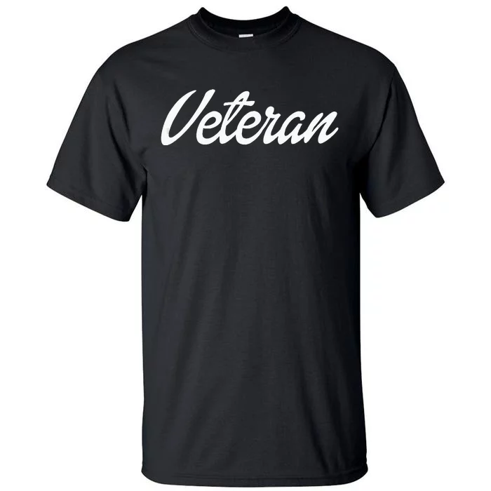 Female Military Service Veteran Gift Tall T-Shirt