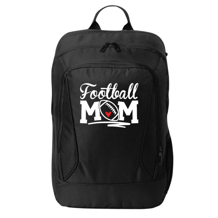 Football Mom Support Loud And Proud Football Mama City Backpack