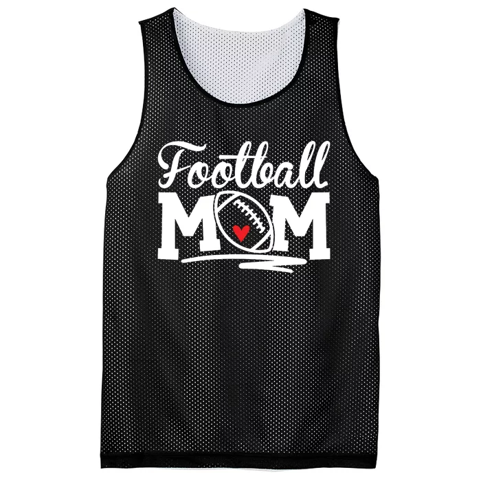 Football Mom Support Loud And Proud Football Mama Mesh Reversible Basketball Jersey Tank