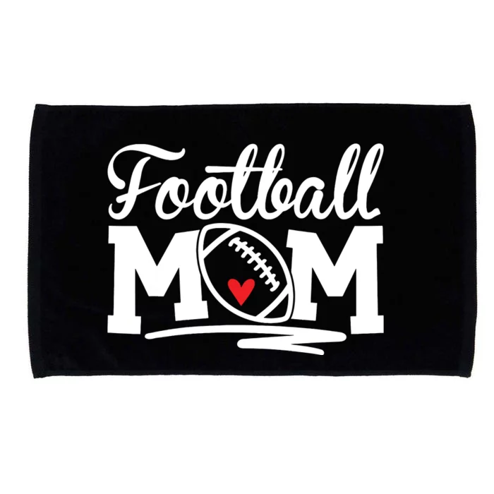 Football Mom Support Loud And Proud Football Mama Microfiber Hand Towel