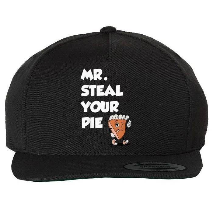 Fanny Mr. Steal Your Pie Thanksgiving Wool Snapback Cap