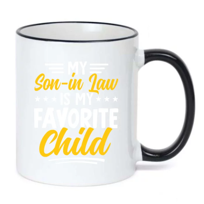 Funny My Son In Law Is My Favorite Child For Mother In Law Black Color Changing Mug