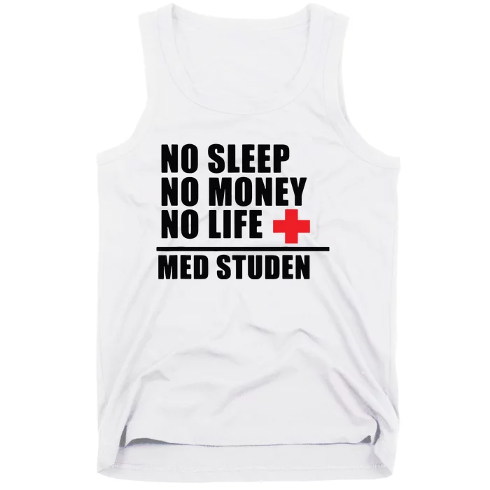 Funny Med School Trust Me Im Almost A Doctor Tank Top