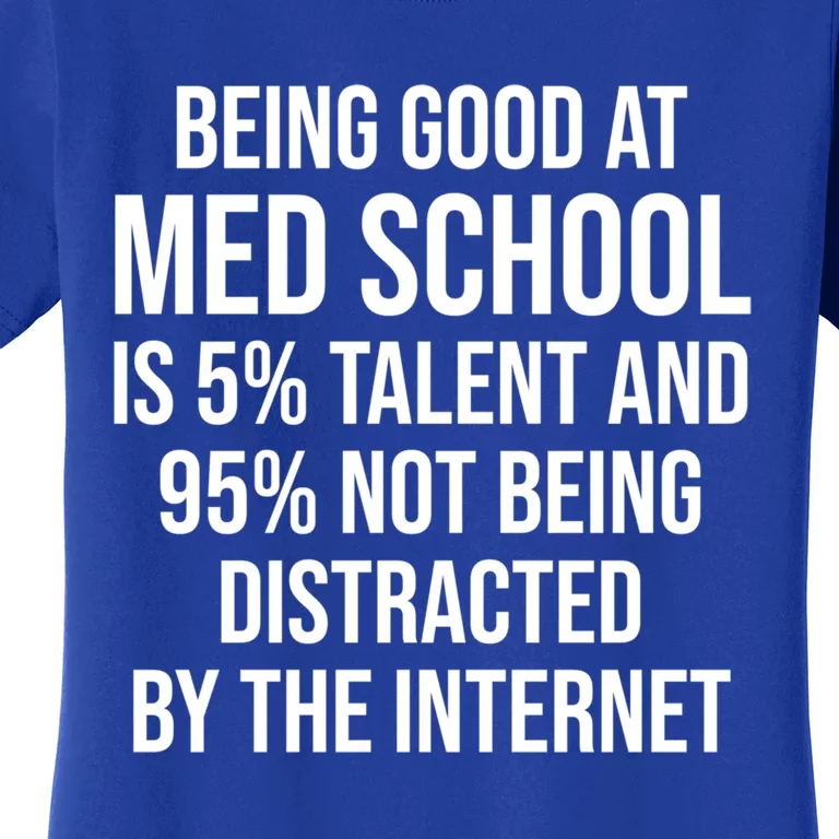 Funny Med School Student Medical Doctor Humor Gift Women's T-Shirt