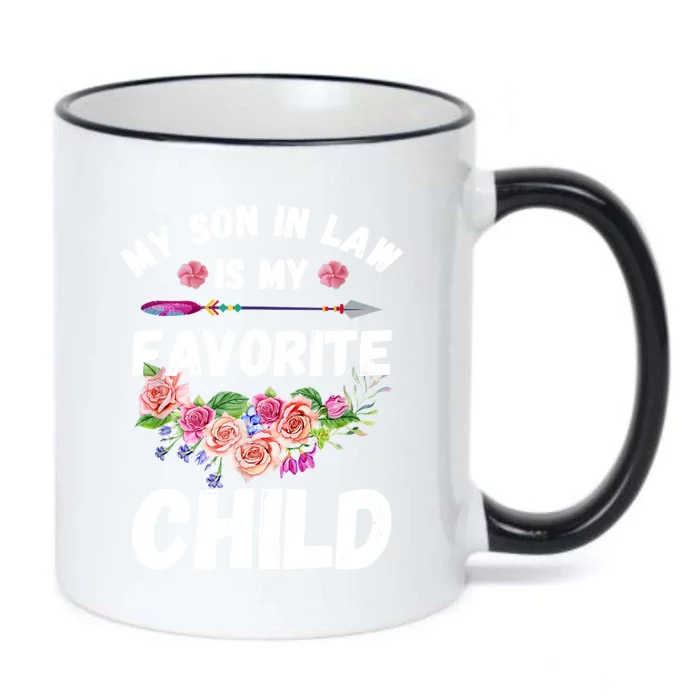 Funny My Son In Law Is My Favorite Child For Mother In Law Black Color Changing Mug