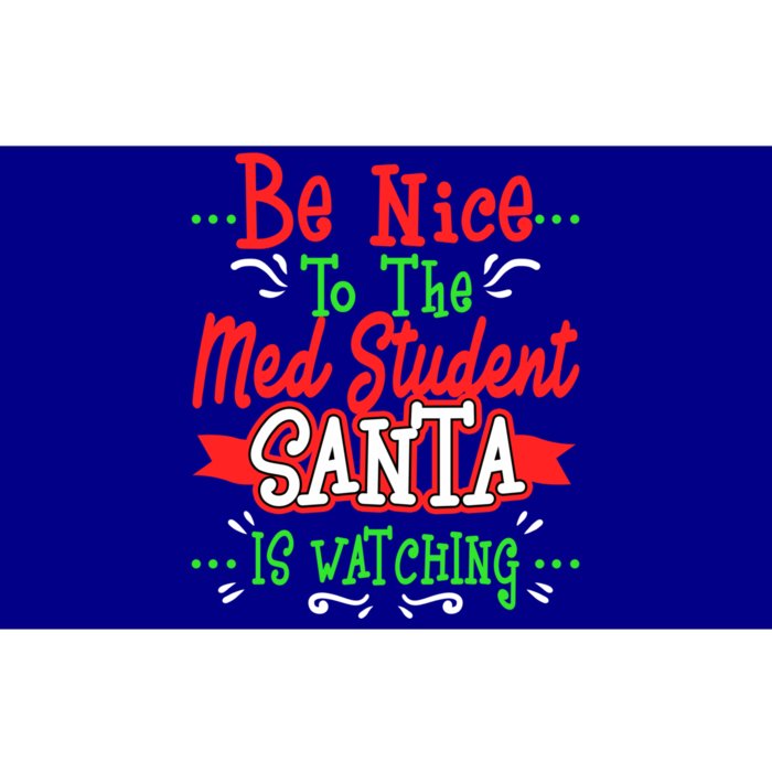 Funny Med Student Christmas Gag Gift Medical Future Doctor Gift Bumper Sticker