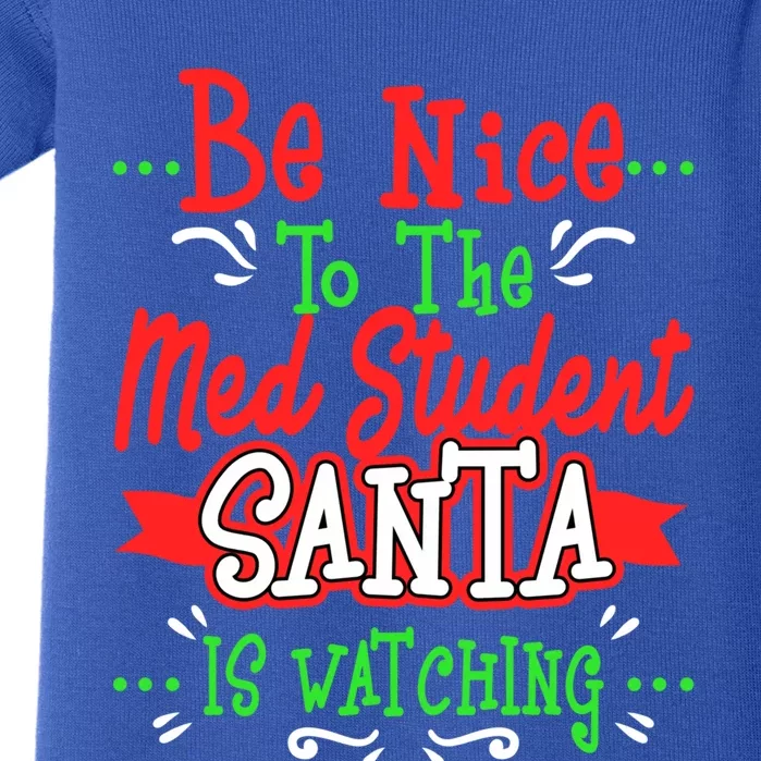 Funny Med Student Christmas Gag Gift Medical Future Doctor Gift Baby Bodysuit