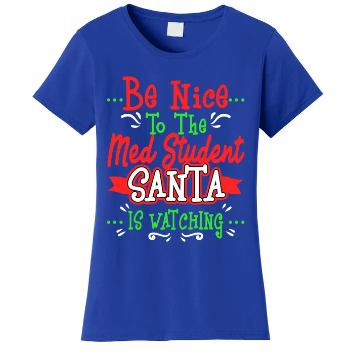 Funny Med Student Christmas Gag Gift Medical Future Doctor Gift Women's T-Shirt