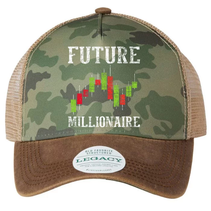 Future Millionaire Stock Exchange Day Trader Day Trading Legacy Tie Dye Trucker Hat