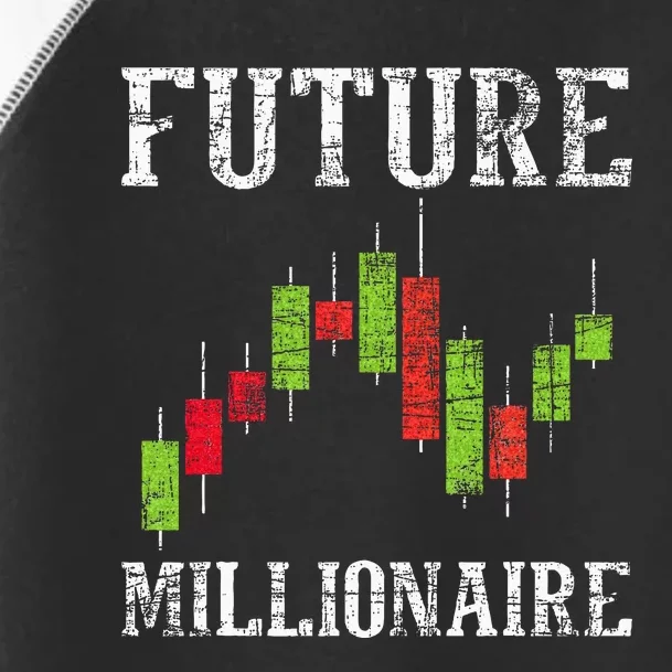 Future Millionaire Stock Exchange Day Trader Day Trading Toddler Fine Jersey T-Shirt